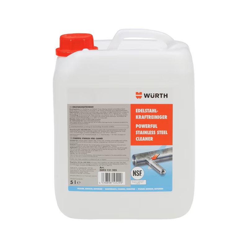 Edelstahlkraftreiniger 5 Liter Kanister