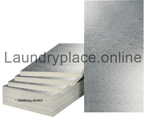 Isolierplatte mit ALu-Gewebe kaschiert