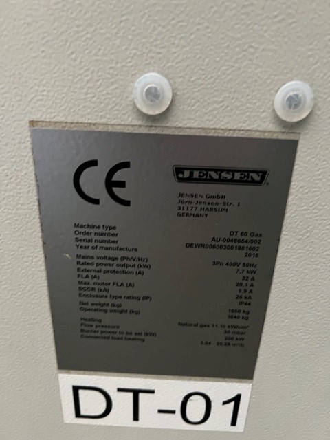 Jensen Takttrockner DT 60 Gas
