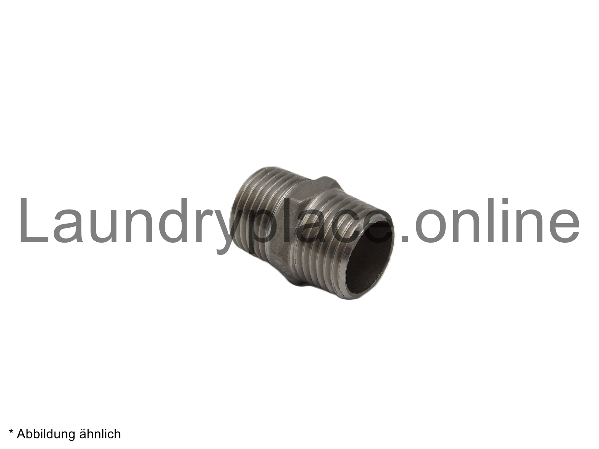 Doppelnippel 1/2" Edelstahl