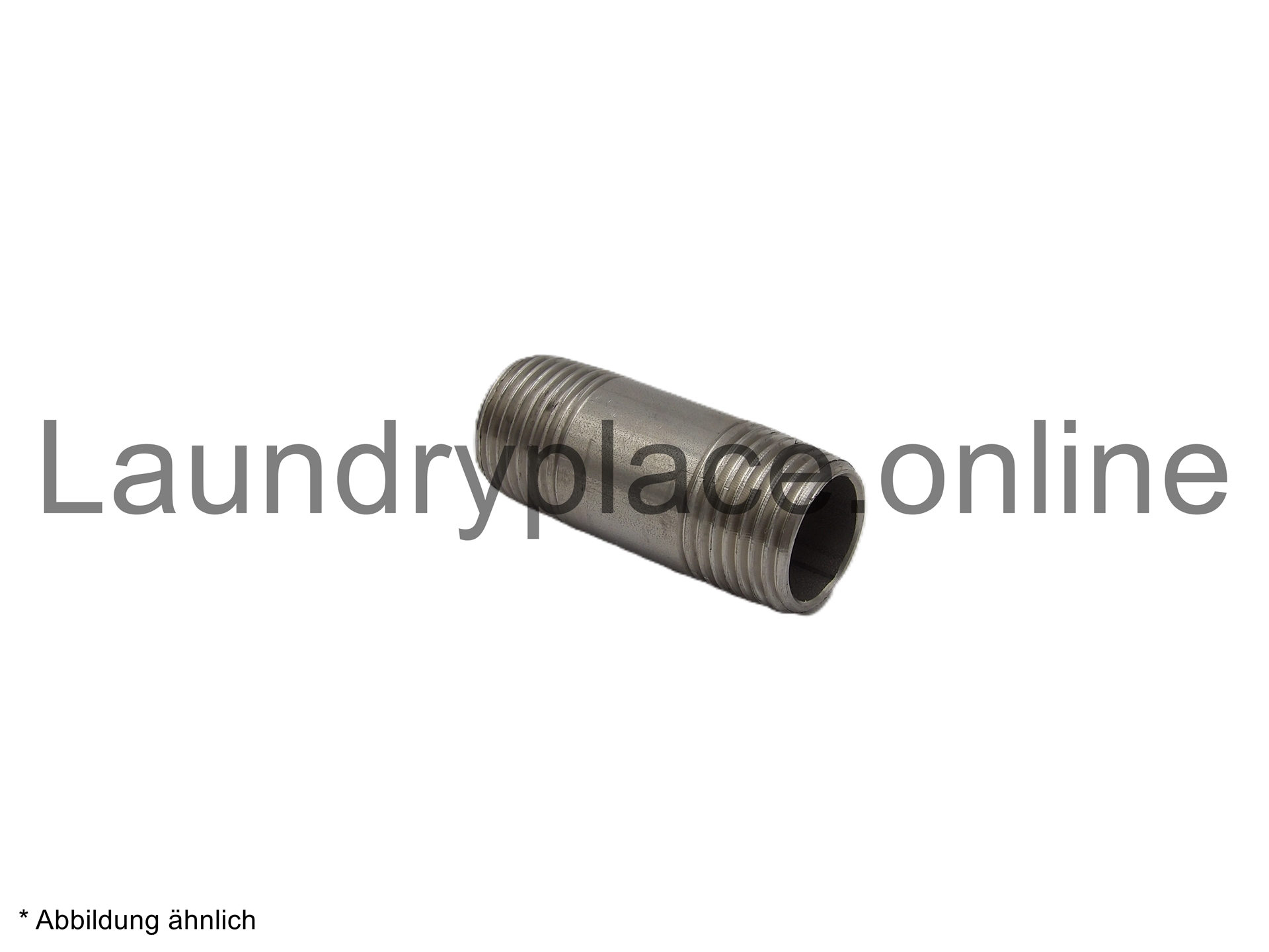 Doppelnippel 1/2" Edelstahl
